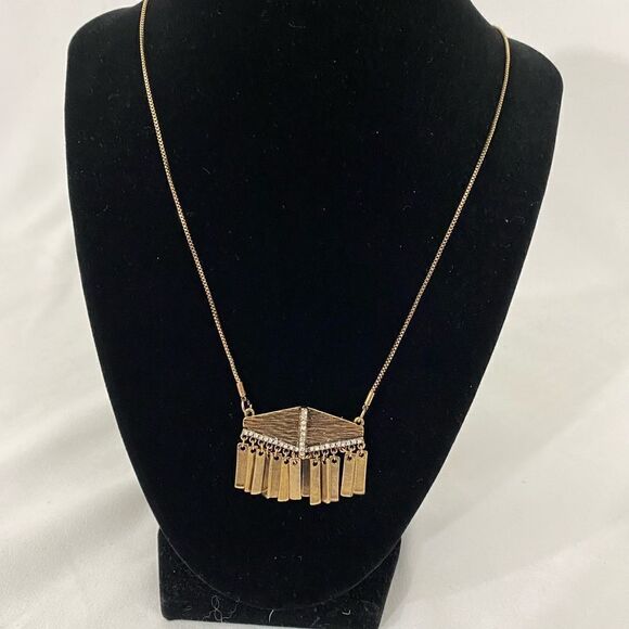 NWT J Crew Gold Necklace - Picture 1 of 5